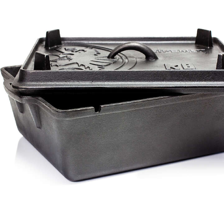 Petromax Brat- und Backform mit Deckel 34 x 14,5 x 24 cm